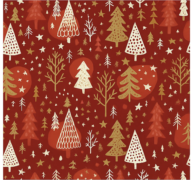 Persiana enrollable salón iconos festivos verdes - TenVinilo