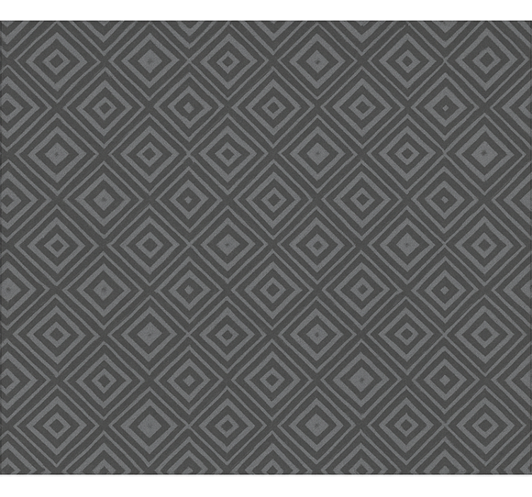 Persiana enrollable juvenil diamante gris geométrico - TenVinilo