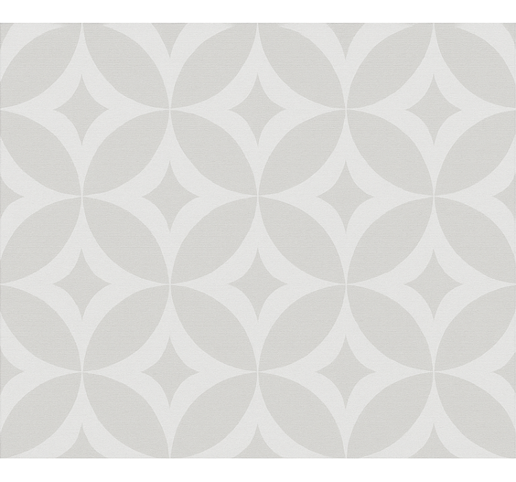 Persiana enrollable para comedor patrón diamante geométrico - TenVinilo