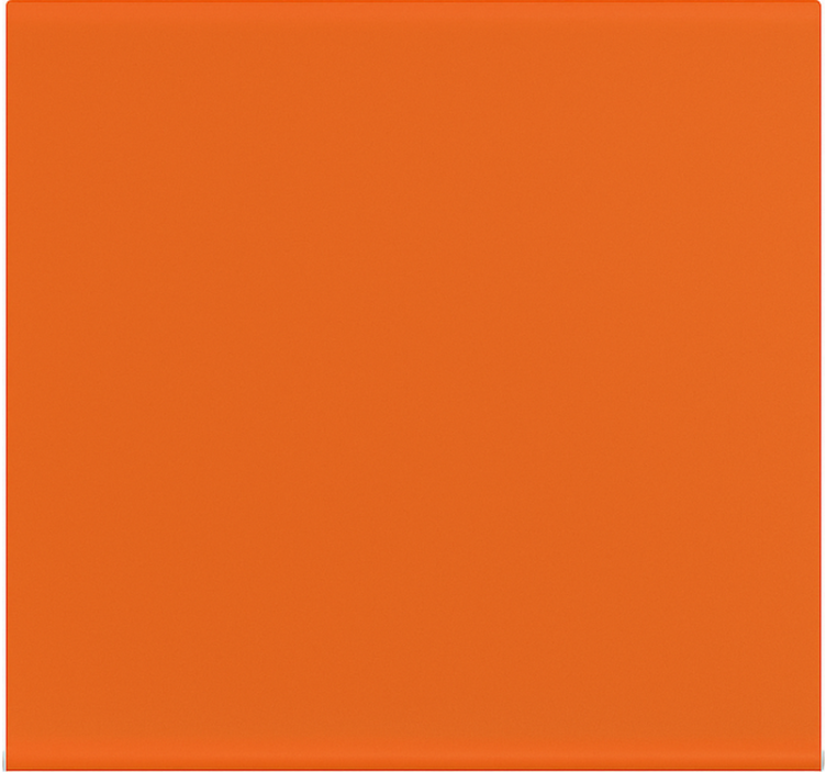 Persiana enrollable para comedor color naranja quemado - TenVinilo