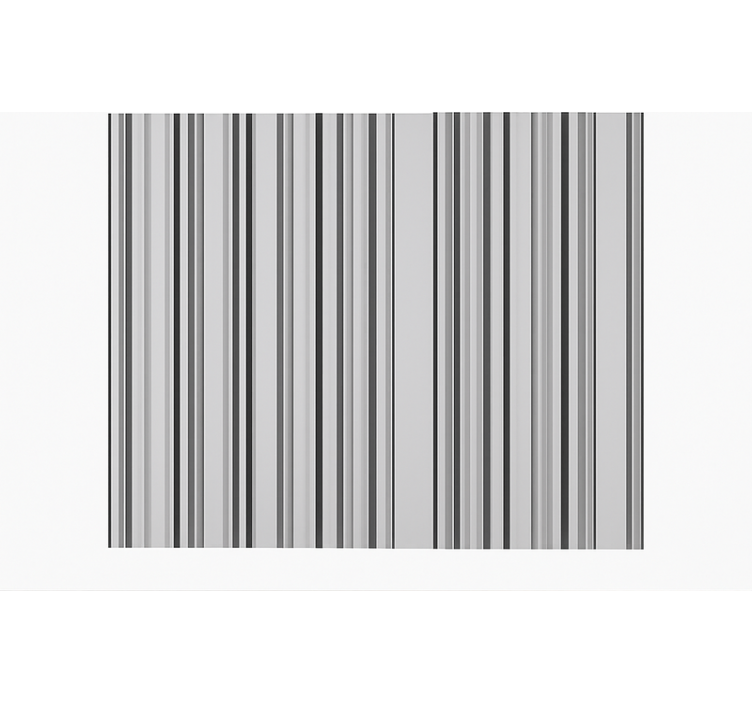 Persiana enrollable para comedor paleta gris raya vertical - TenVinilo