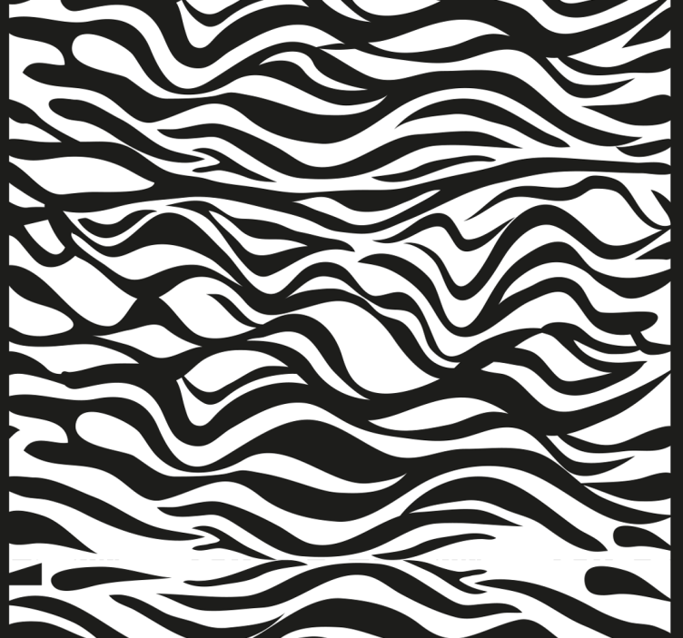 Persiana enrollable para despacho rayas de cebra - TenVinilo