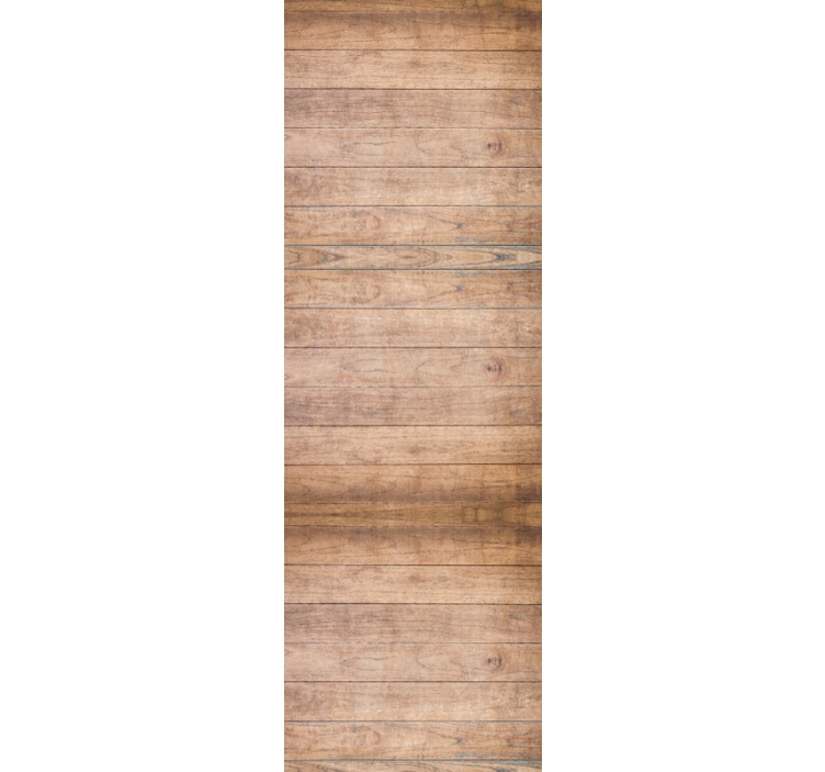 Persiana enrollable para comedor madera rústica horizontal - TenVinilo