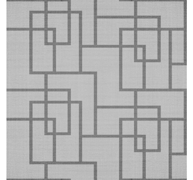 Persiana enrollable moderno líneas geométricas grises - TenVinilo