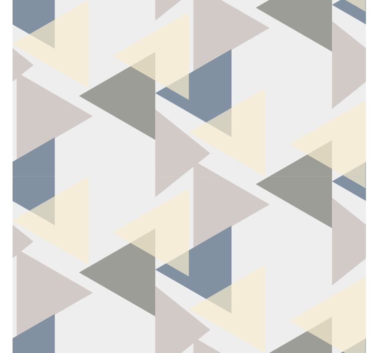 Persiana enrollable moderno triángulos verticales - TenVinilo