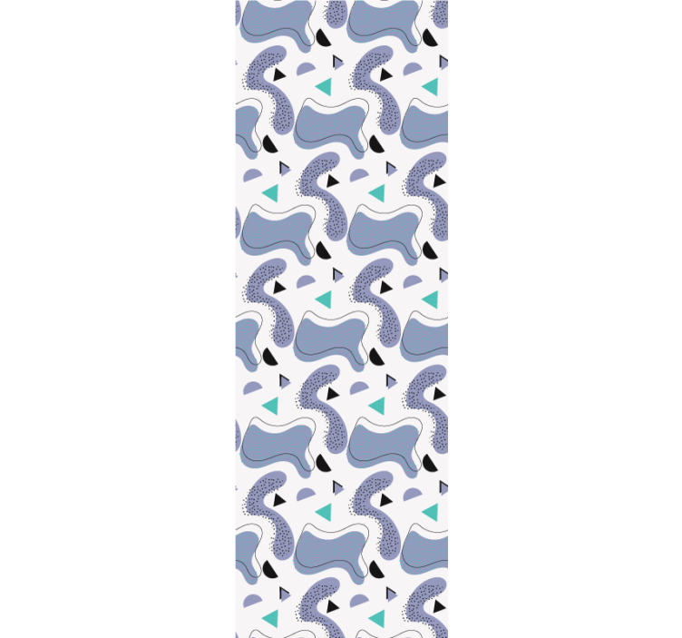 Persiana enrollable moderno modelo memphis fondo blanco - TenVinilo