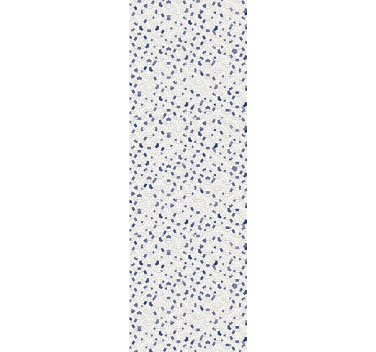 Persiana enrollable moderno círculos y diamantes - TenVinilo