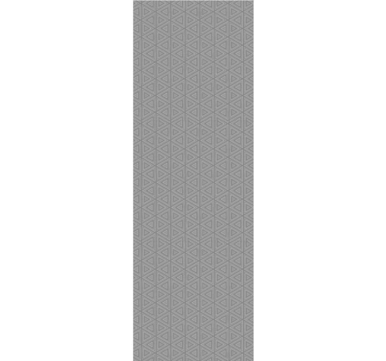 Persiana enrollable moderno triángulos grises texturizados - TenVinilo