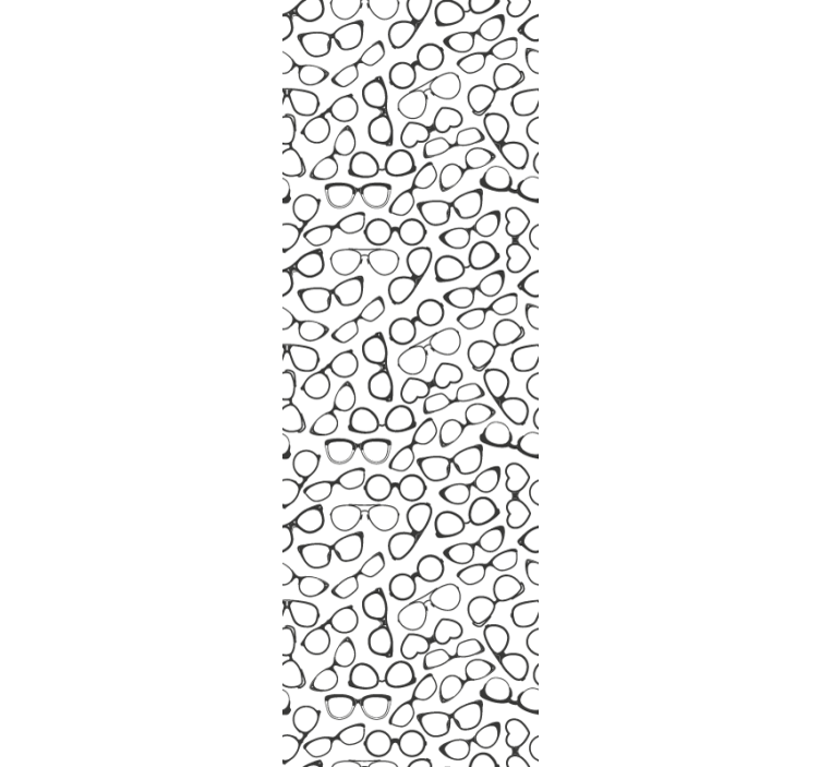 Persiana enrollable moderno gafas de sol patrón simple - TenVinilo