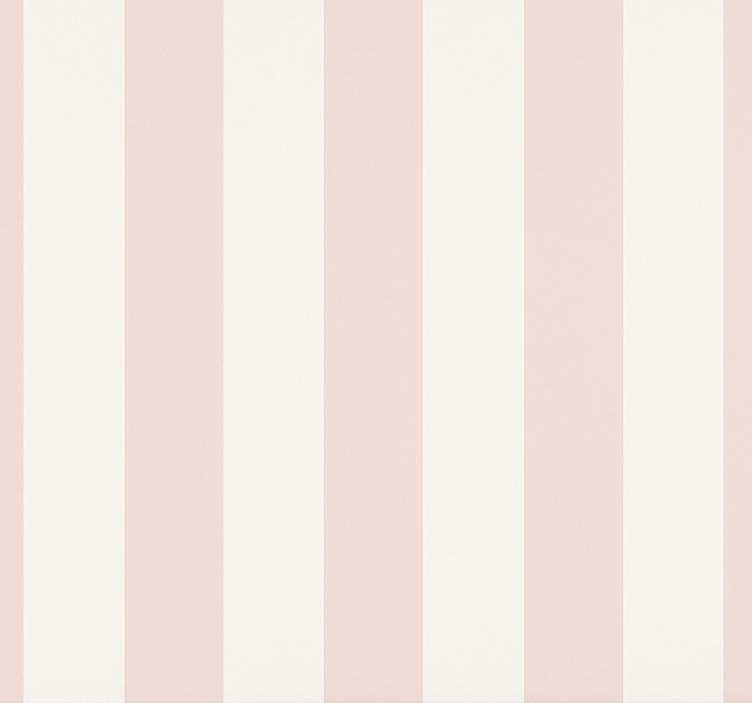 Persiana enrollable rosa rayas suaves en blush - TenVinilo