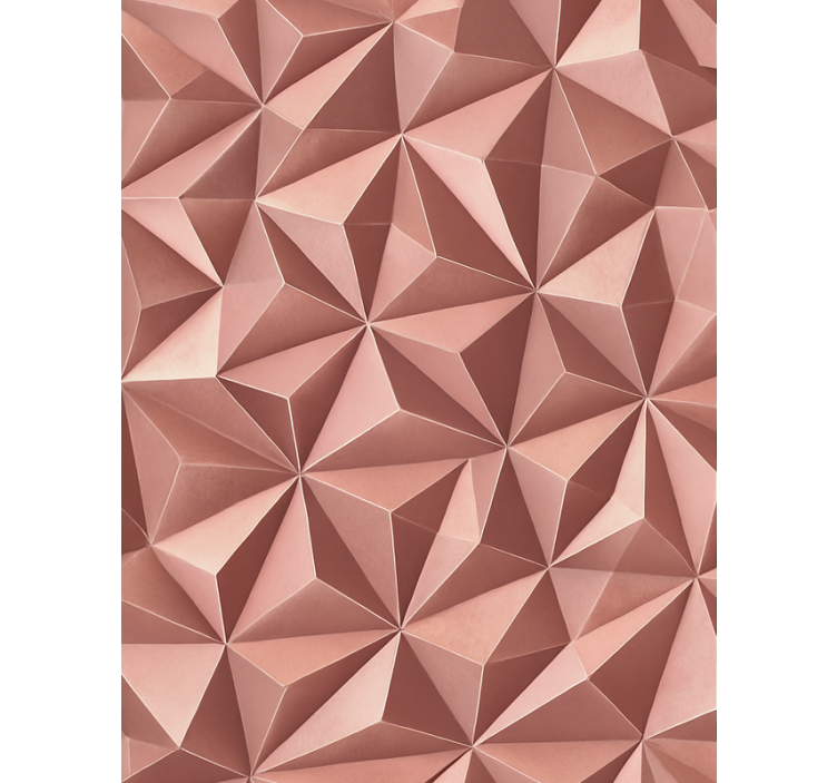 Persiana enrollable rosa foil geométrico abstracto rosa - TenVinilo