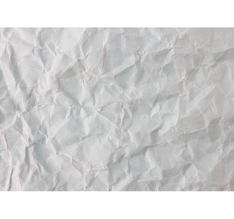 Persiana enrollable blanca textura papel arrugado - TenVinilo