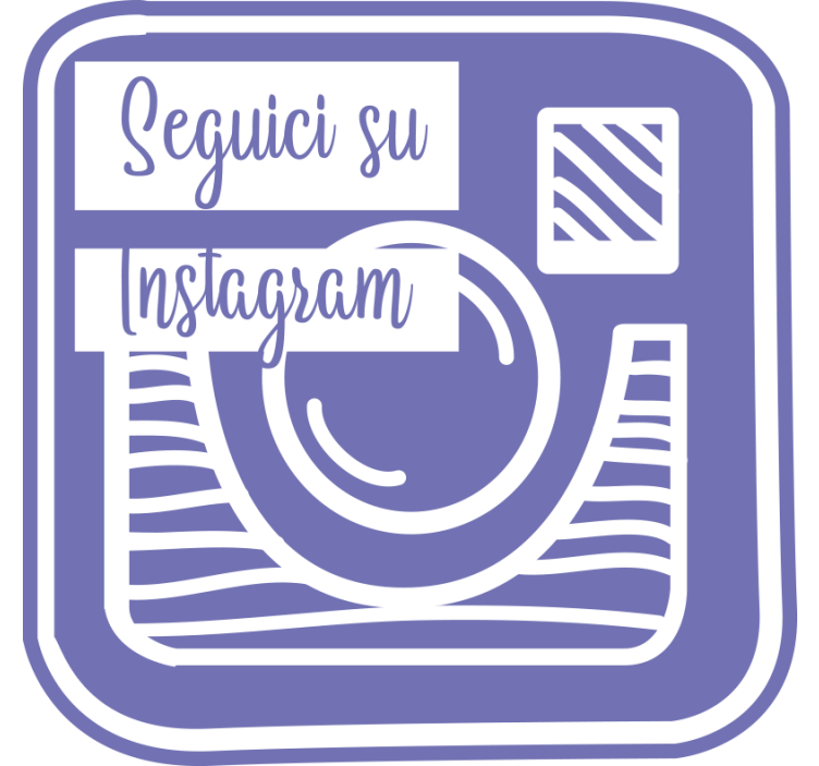 Persiana enrollable morada nuestra publicidad en instagram - TenVinilo