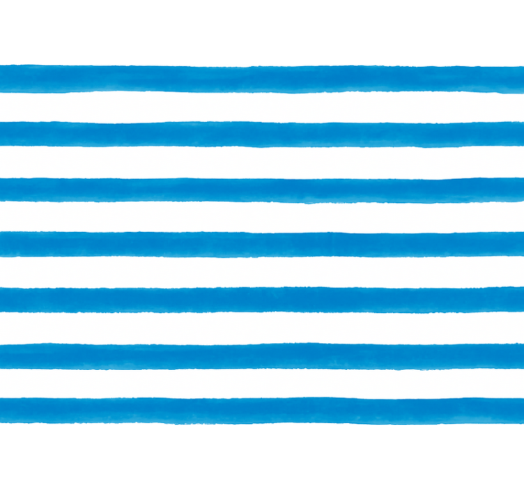 Persiana enrollable azul barras de acuarela azul - TenVinilo