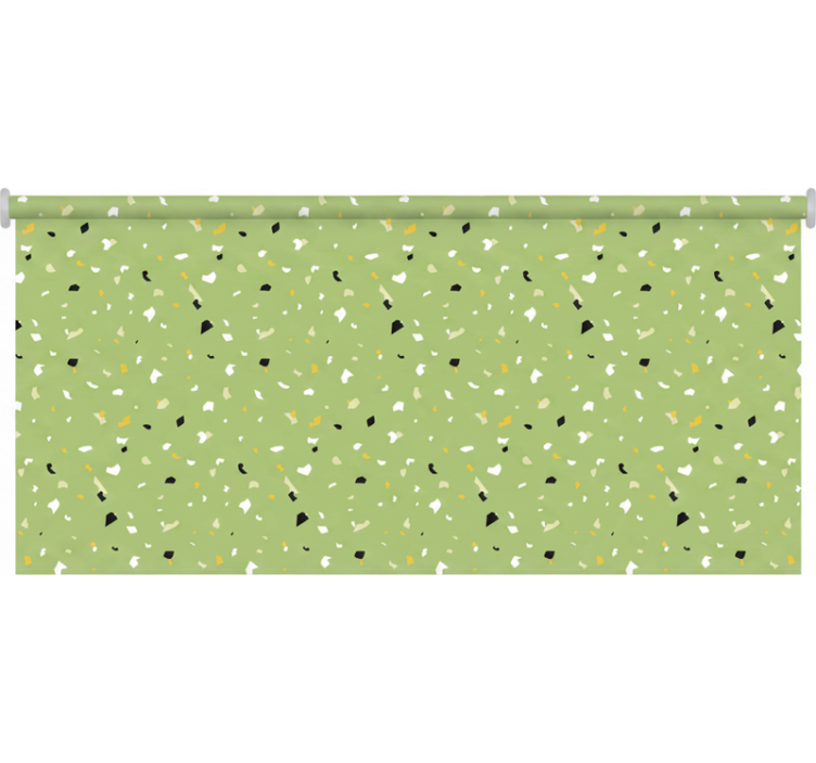 Persiana enrollable verde terrazzo verde - TenVinilo