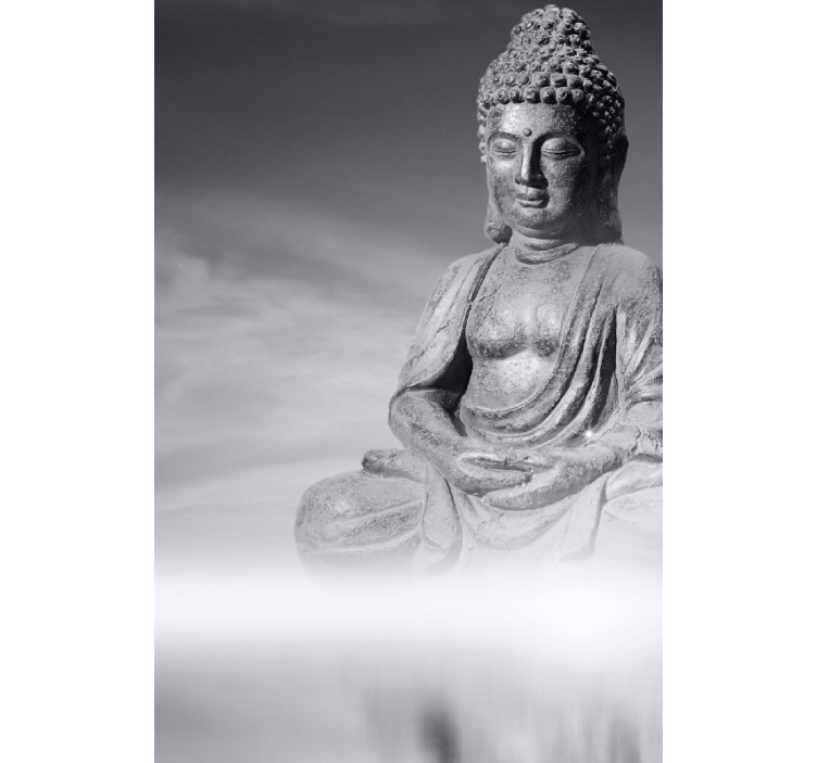 Persiana enrollable salón buda zen - TenVinilo