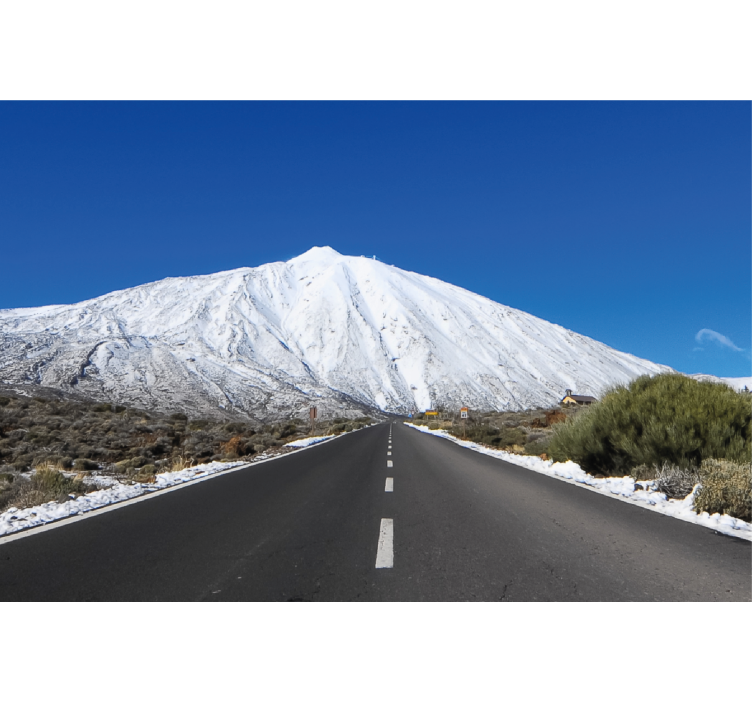 Persiana enrollable salón carretera hacia el teide - TenVinilo