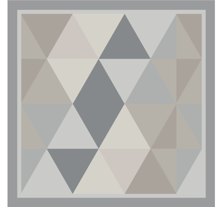 Persiana enrollable gris triángulos pantone gris - TenVinilo