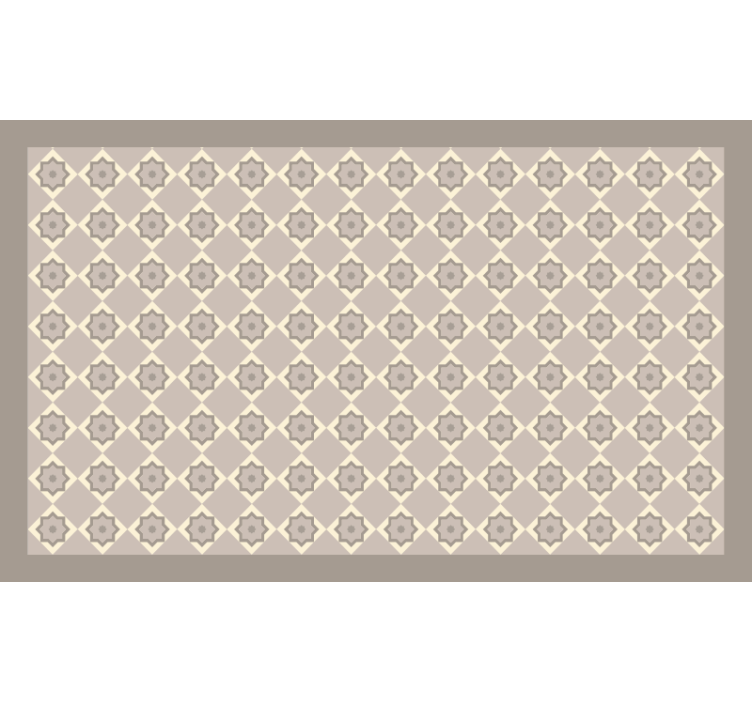 Persiana enrollable beige azulejos cemento beige - TenVinilo