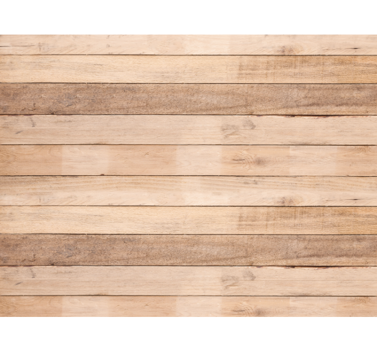 Persiana enrollable beige con patrón de tablones naturales - TenVinilo