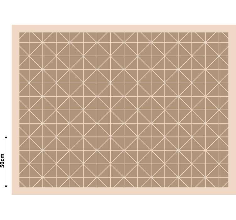 Persiana enrollable beige azulejo beige estampado - TenVinilo
