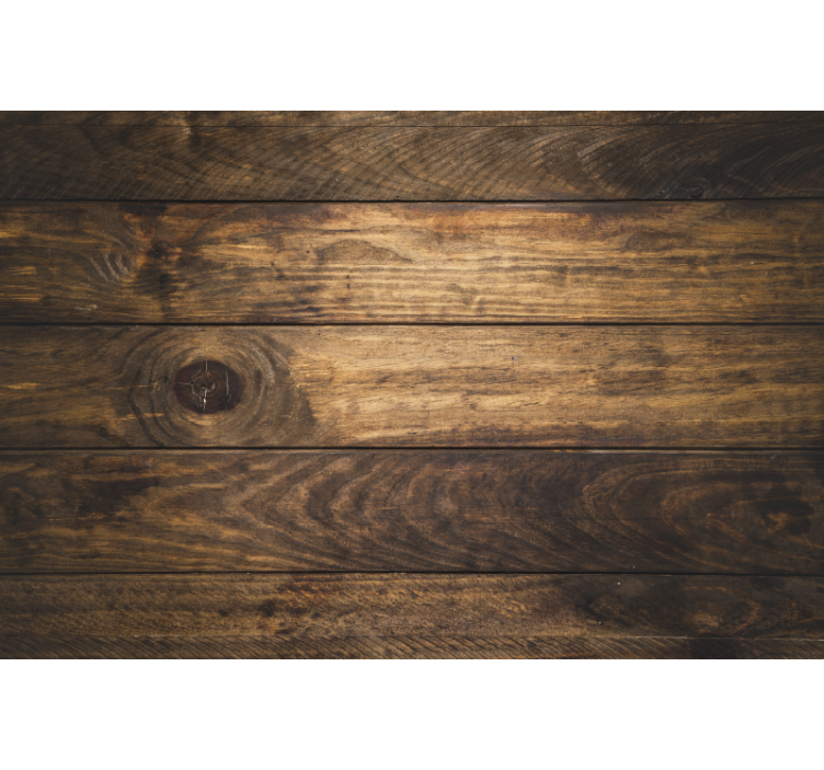 Persiana enrollable para cuarto tablones de madera marrón - TenVinilo