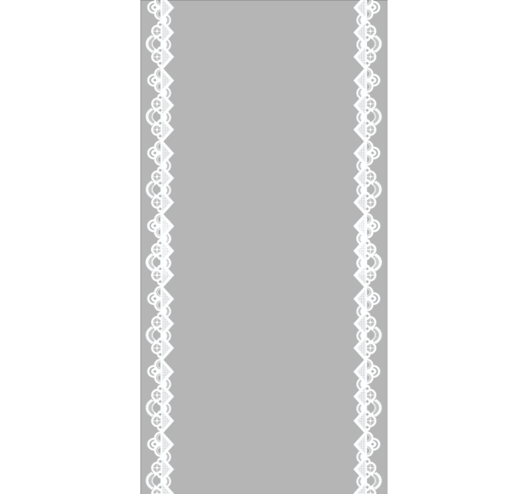 Persiana enrollable elegante elegancia con patrón de encaje - TenVinilo