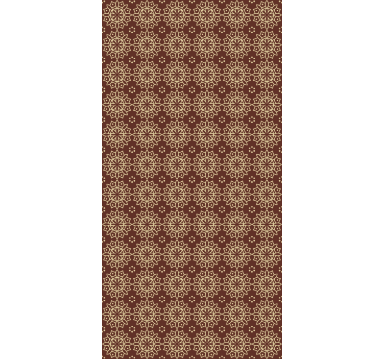 Persiana enrollable textura pantalla con motivos geométricos - TenVinilo