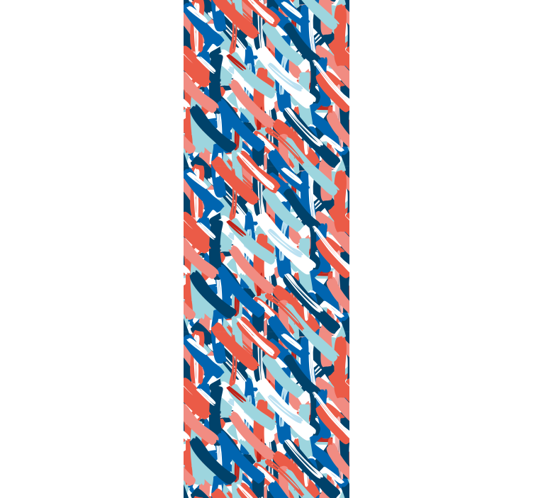 Persiana enrollable textura pinceladas audaces - TenVinilo