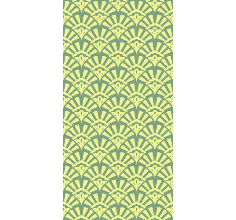 Persiana enrollable textura elegante tema de hojas - TenVinilo