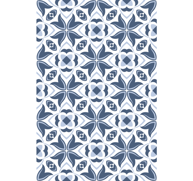 Persiana enrollable para cocina tema de mosaico complejo - TenVinilo