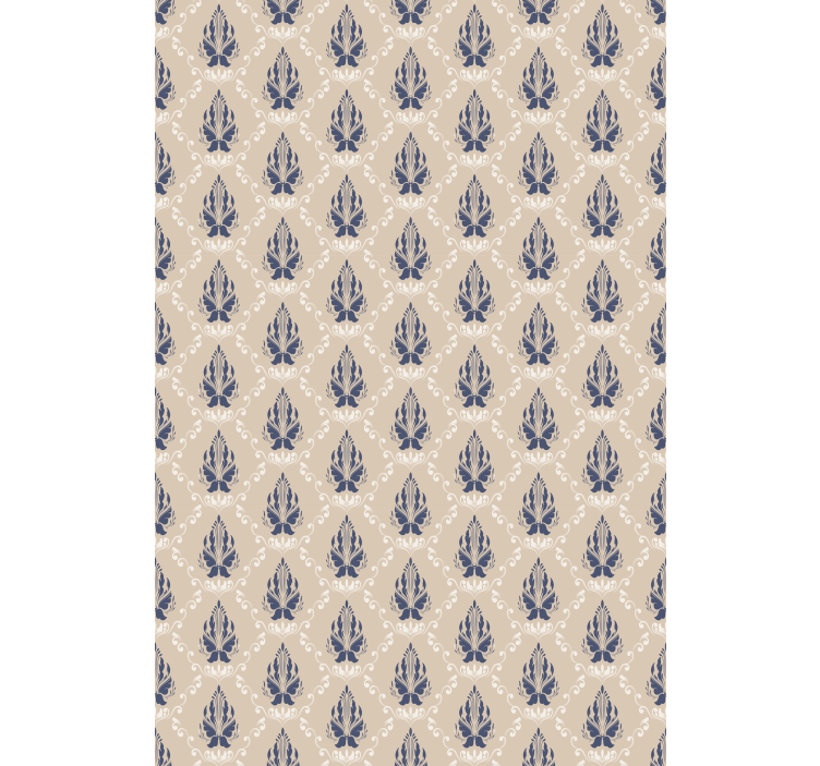 Persiana enrollable elegante tema botánico delicado - TenVinilo