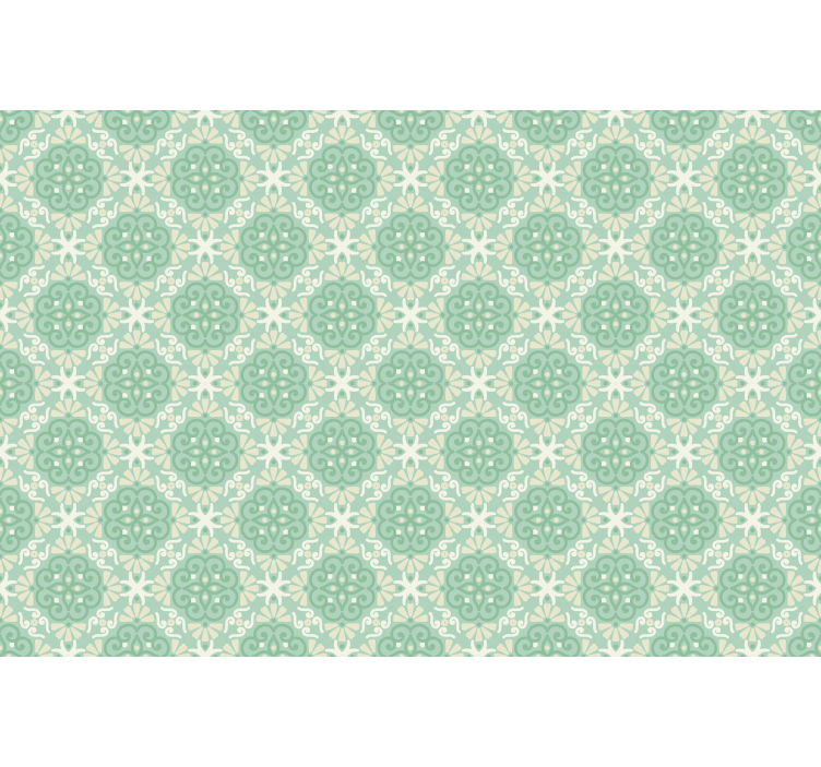 Persiana enrollable flores elaborados motivos botánicos - TenVinilo