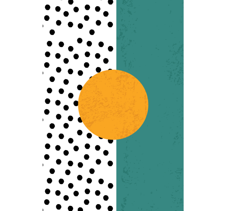 Persiana enrollable moderno diseño de puntos contemporáneo - TenVinilo