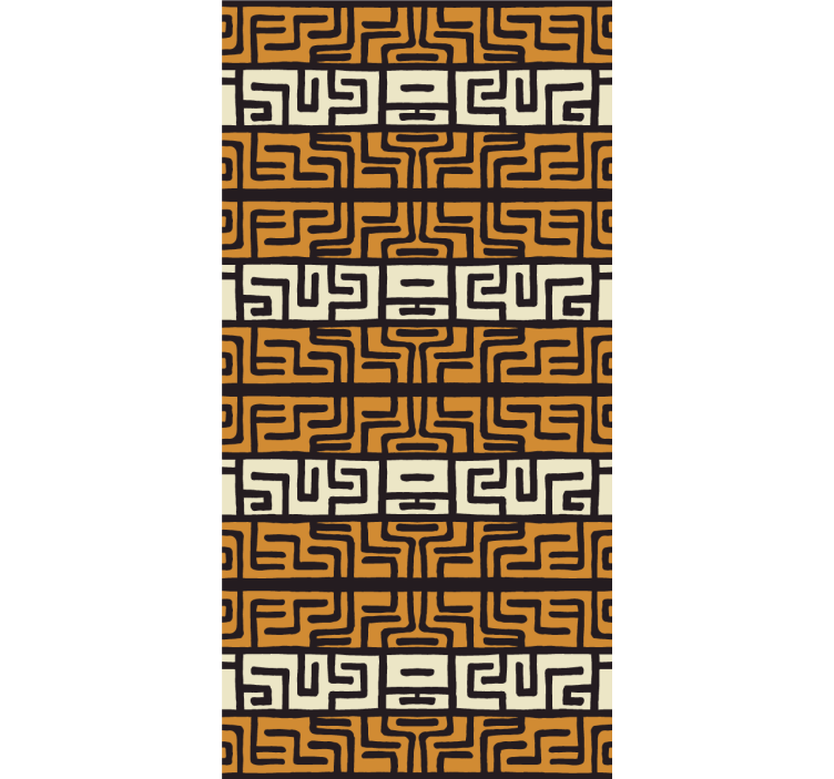 Persiana enrollable textura mezcla de arreglos geométricos - TenVinilo