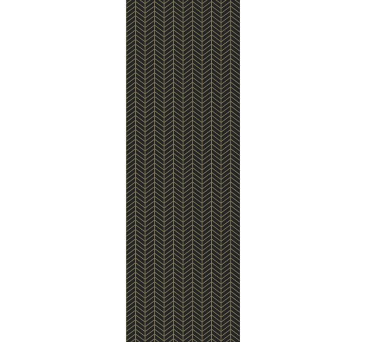 Persiana enrollable textura motivo geométrico de hojas - TenVinilo