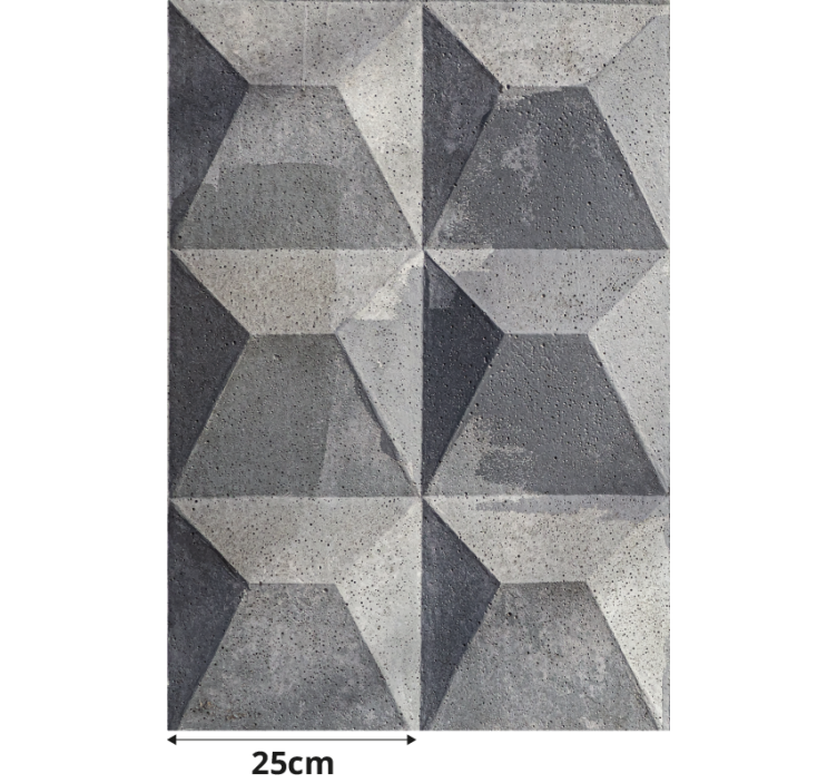 Estor estilo moderno textura béton brut - TenVinilo