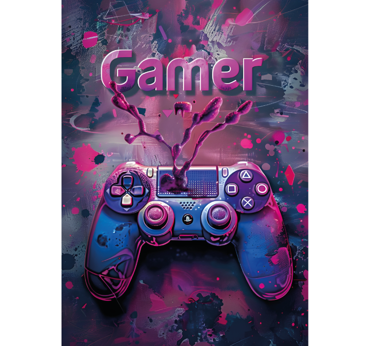 Persiana enrollable geek efecto 3d - TenVinilo