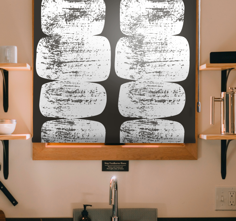 Persiana enrollable textura pinceladas abstractas - TenVinilo