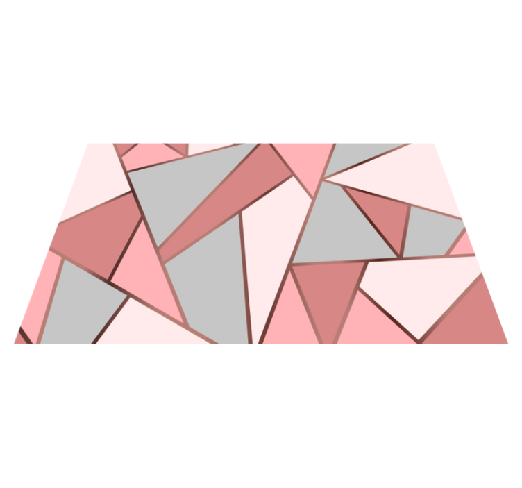 Mantel individual original patrones geométricos pastel - TenVinilo