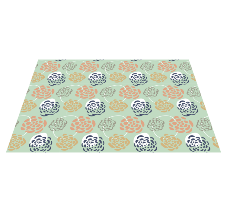 Mantel individual original estampado botánico - TenVinilo