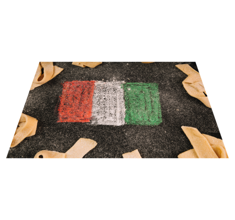 Mantel individual original bandera italiana - TenVinilo