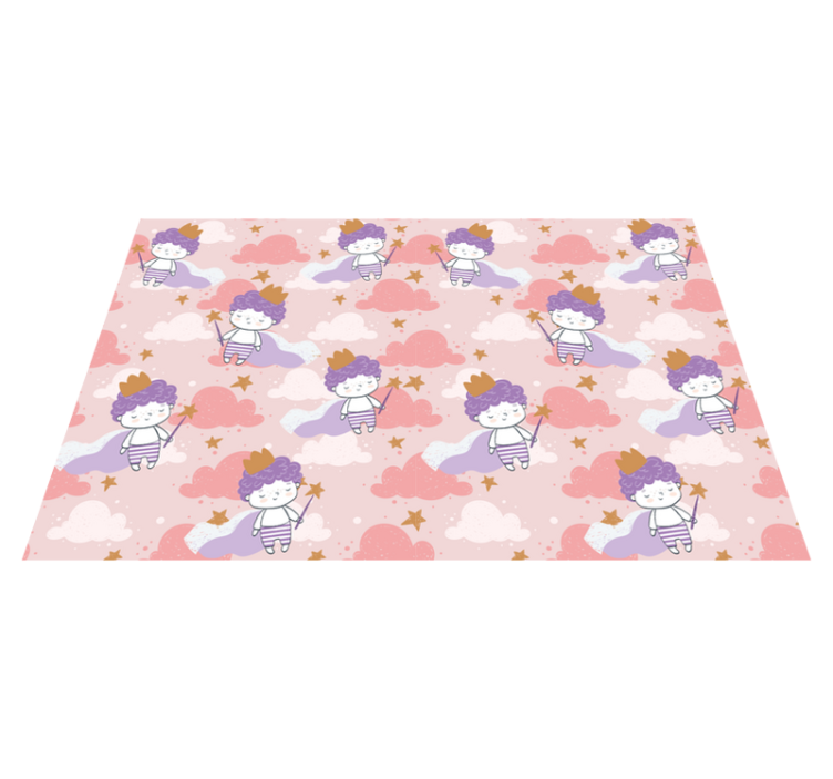 Mantel individual infantil figuras animadas adorables - TenVinilo