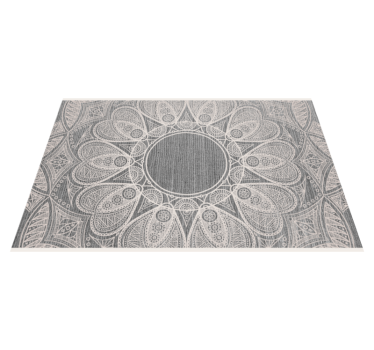 Mantel individual patrón mandalas intrincados - TenVinilo
