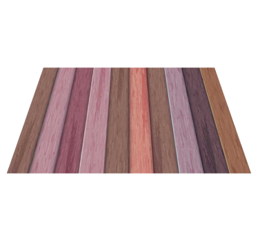 Mantel individual patrón variación de rayas de madera - TenVinilo
