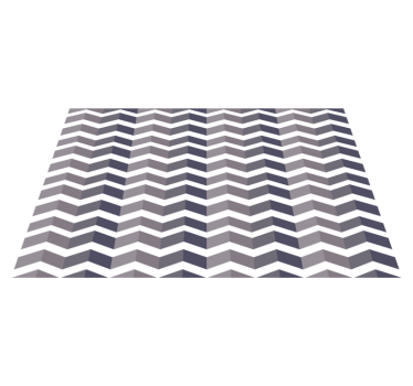 Mantel individual patrón diseño de chevron - TenVinilo