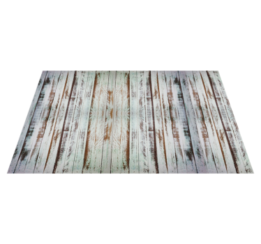Mantel individual imitación Pelar madera - TenVinilo