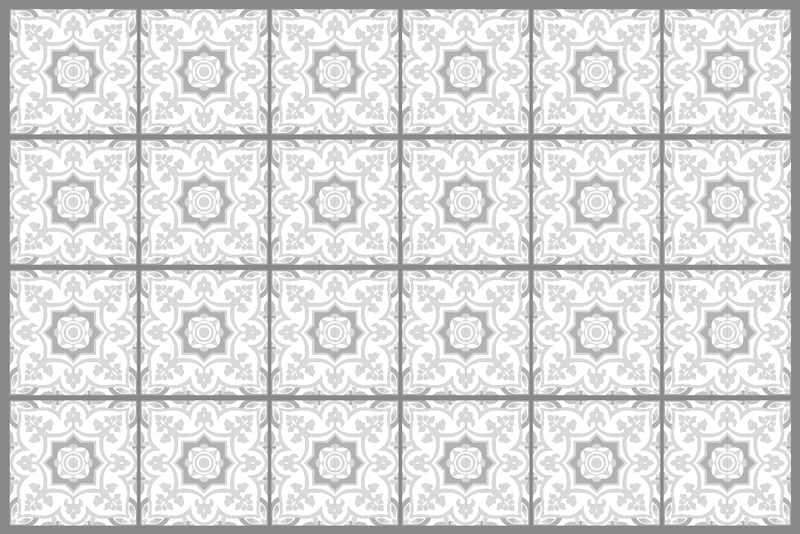 Mantel individual original tonos grises - TenVinilo