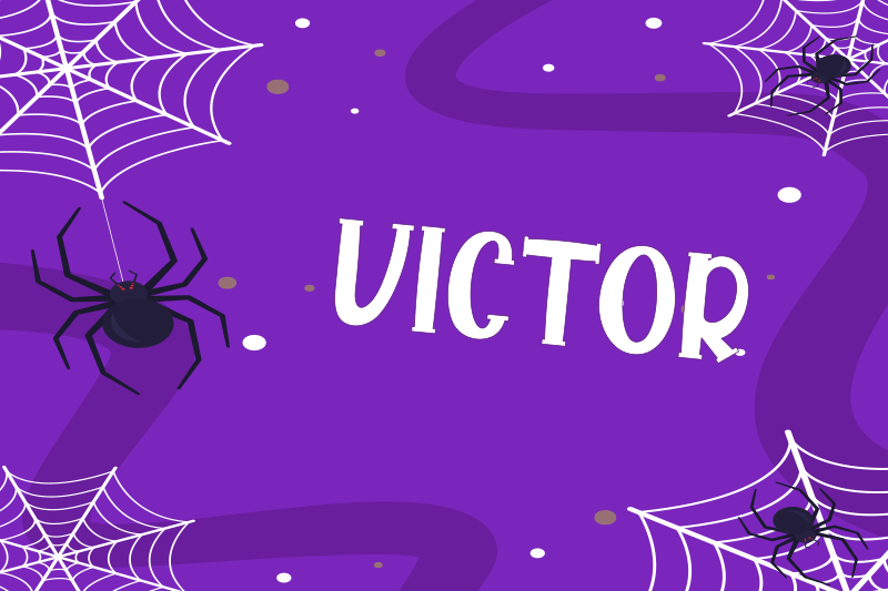 Mantel individual halloween telarañas espeluznantes - TenVinilo