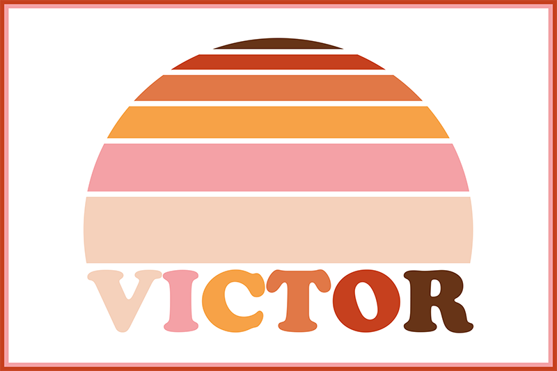 Mantel individual personalizable con nombre personalizable - TenVinilo